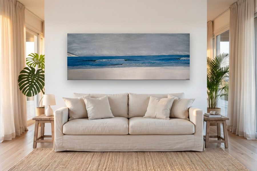 Horizonte en un ambiente, a escala