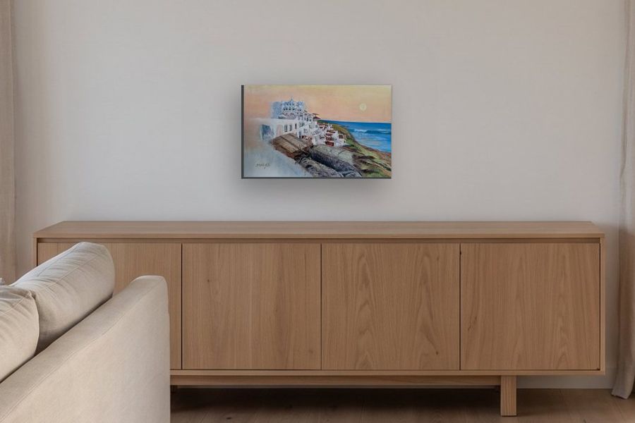 Casa Pueblo en un ambiente, a escala