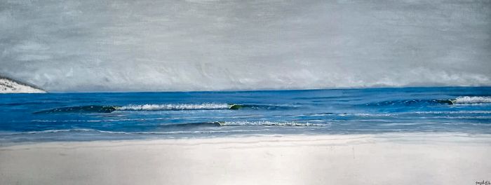 Horizonte — Gonzalo Molla, 180 × 70 cm