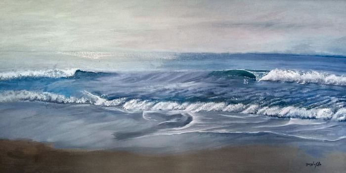 Rompiente — Gonzalo Molla, 120 × 60 cm