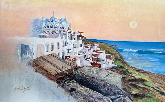 Casa Pueblo — Gonzalo Molla, 60 × 39 cm